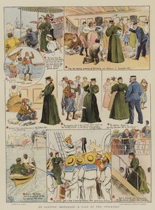 Um Imbroglio Oriental, um conto de duas meias (cromolitho)